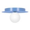 Ceiling Lamp With Blue Shade Ø25Cm Robin 1Xg9 10W K-5448 Kaja