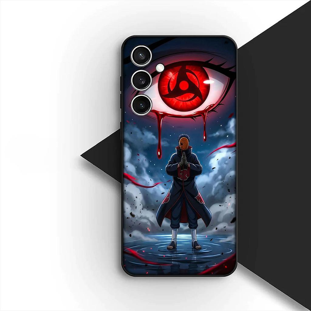 Kryt pro OPPO A80 A18 A16 A40 A17 A15 A38 A78 A79 A54 A57 A12 A60 5G 4G Pouzdro na telefon Kreslený Itachi Tobi Uchiha Obito