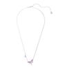 Ariana Grande Dragonfly Crystal Necklace Women's Purple/Silver 5737383