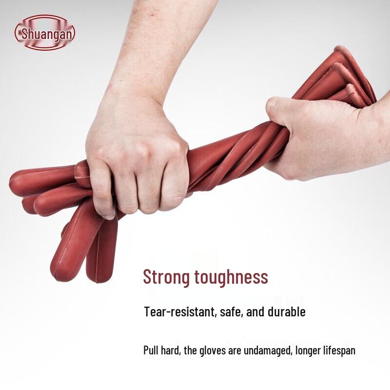 Shuang'an 12kV Thin Insulating Electrician Gloves