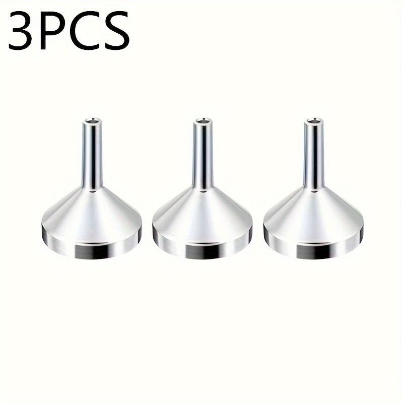 1/3/5pcs Refillable Perfume Bottle Funnel, Mini Perfume Travel Bottle Refillable, Bottom Fill Perfume Dispenser