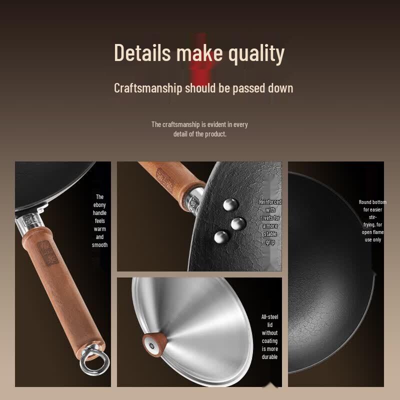 Zhang Xiaoquan Handmade Cast Iron Wok