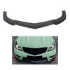 3 SZTUKI Wargi Przedniego Zderzaka Wysokowytrzymały Spoiler Wargi Zderzaka Splitter Zestaw Nadwozia dla Klasy C W204 Facelift C63 2011-2014