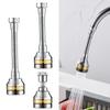 1PC 360° Rotating Kitchen Faucet Extender Bendable Shower Head with Aerator Pressurized Water Saving Nozzle Shower Accessories