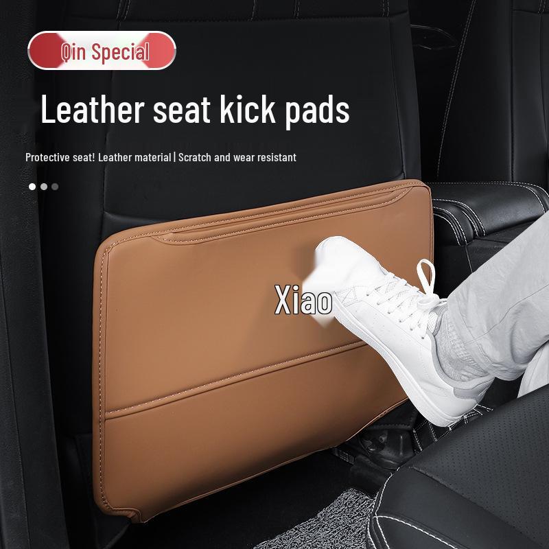 BYD Qin PLUS Rear Seat Kick Mats - DMi/EV Interior Protection Accessories