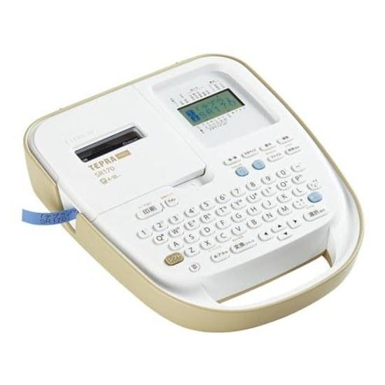 Kingjim Label Writer Tepra PRO SR170 (Compatible Width 4-18mm) Beige