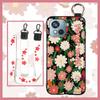 Soft case Wrist Strap Phone Case For Blackview Oscal C80 Shockproof Anti-dust Oil Painting Wristband Durable Kickstand