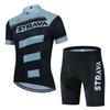 Cycling Jerseys Short Sleeve Set Breathable Stretch Comfortable Mountain Bike