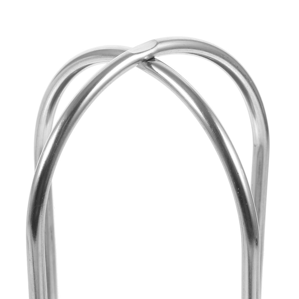 Outdoor Camping Chicken Roaster Rack Thickened Carbon Steel BBQ Grill Stand Non Stick Roast Chicken Holder Pan