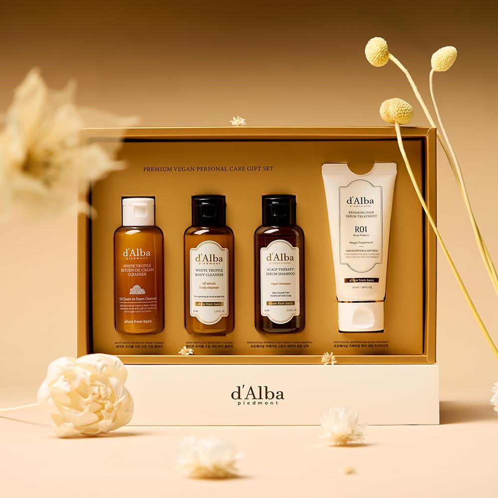 [dalba] Personal Care 4-Piece Gift Set - Hair Loss Care Shampoo & Treatment