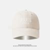 Paris Alphabet Baseball Cap Women'S Face Small Simple Sports Hat Women'S Outdoor Versatile Men'S Cap