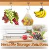 Rotation Under Cabinet Banana Hook Grape Hanging Holder  For Mugs,Keychains,Shopping Bags