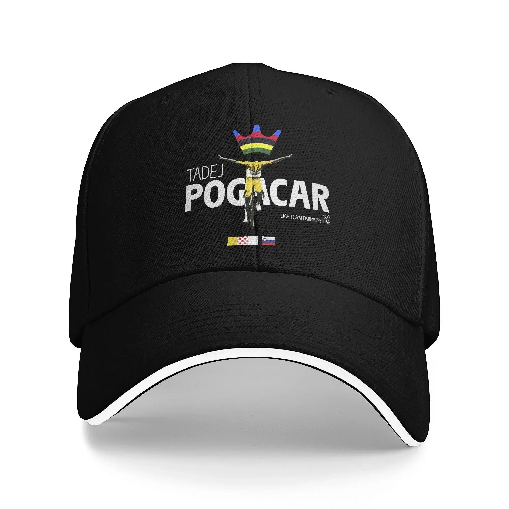 Unisex Women Tadej Pogacar Bicycling Sandwich Cap One Size