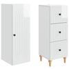 Cabinet Set 2 pcs 33 x 34.5 x 90 cm engineered wood