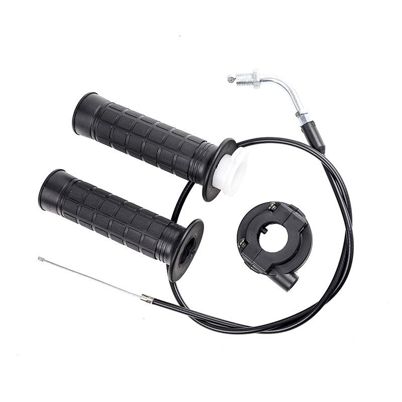 1 Set Motorcycle Throttle Twist Grip Set With Throttle Cable 22Mm 7/8" For Atv Dirt Bike Motocross Scooter Gy6 50Cc-150Cc