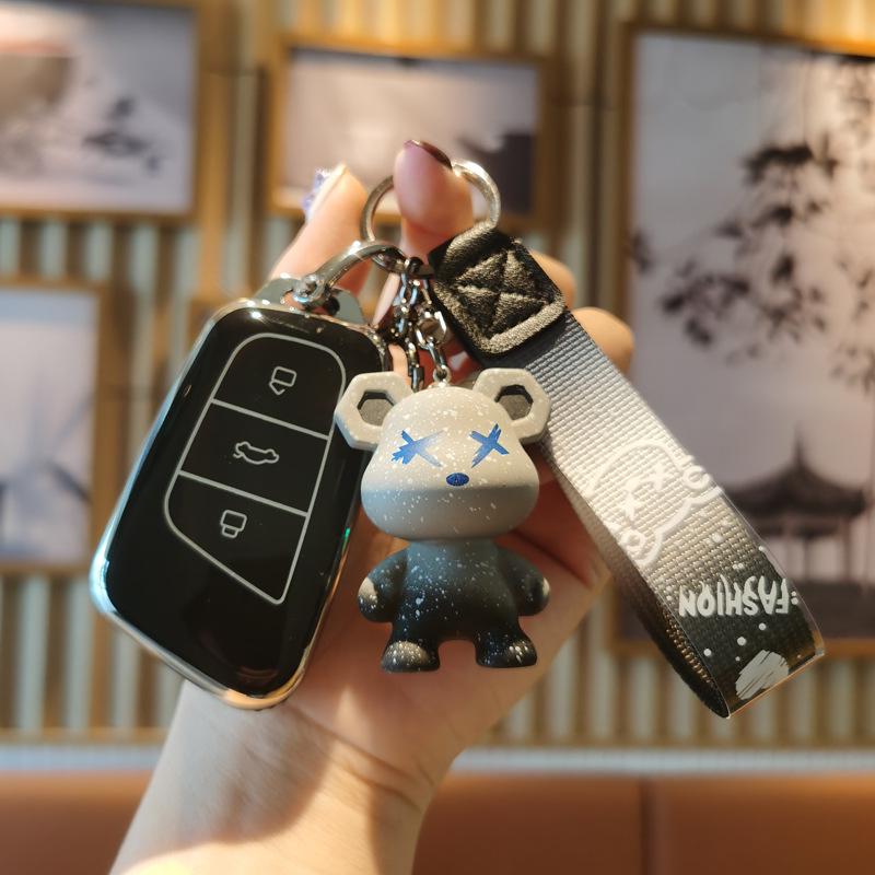 Chery QQ Ice Cream & Sundae Edition Key Cover for Little Ant Pro/EQ1/Arrizo 5/E3 with Snap Button Set.