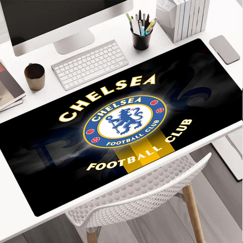 Chelsea Football Club Crest Mouse Pad, Gaming Mouse Pad, Keyboard Pad, Desk Decor for Computer Notebook Fan Gift Birthday Gift