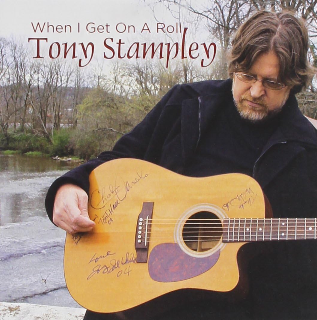 

CD TONY STAMPLEY - When I Get on a Roll 1777 CD BABY 2013 US Country Used