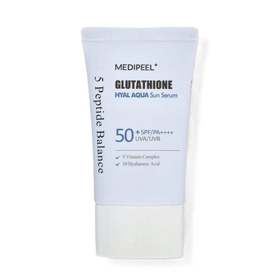 MEDI-PEEL Glutathion Hyal Aqua Sun Sérum SPF 50+ PA++++ 50ml