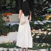 White Suspender Dress Women's Summer New Gentle Wind Temperament Niche Design Sense Japanese First Love Long Dress