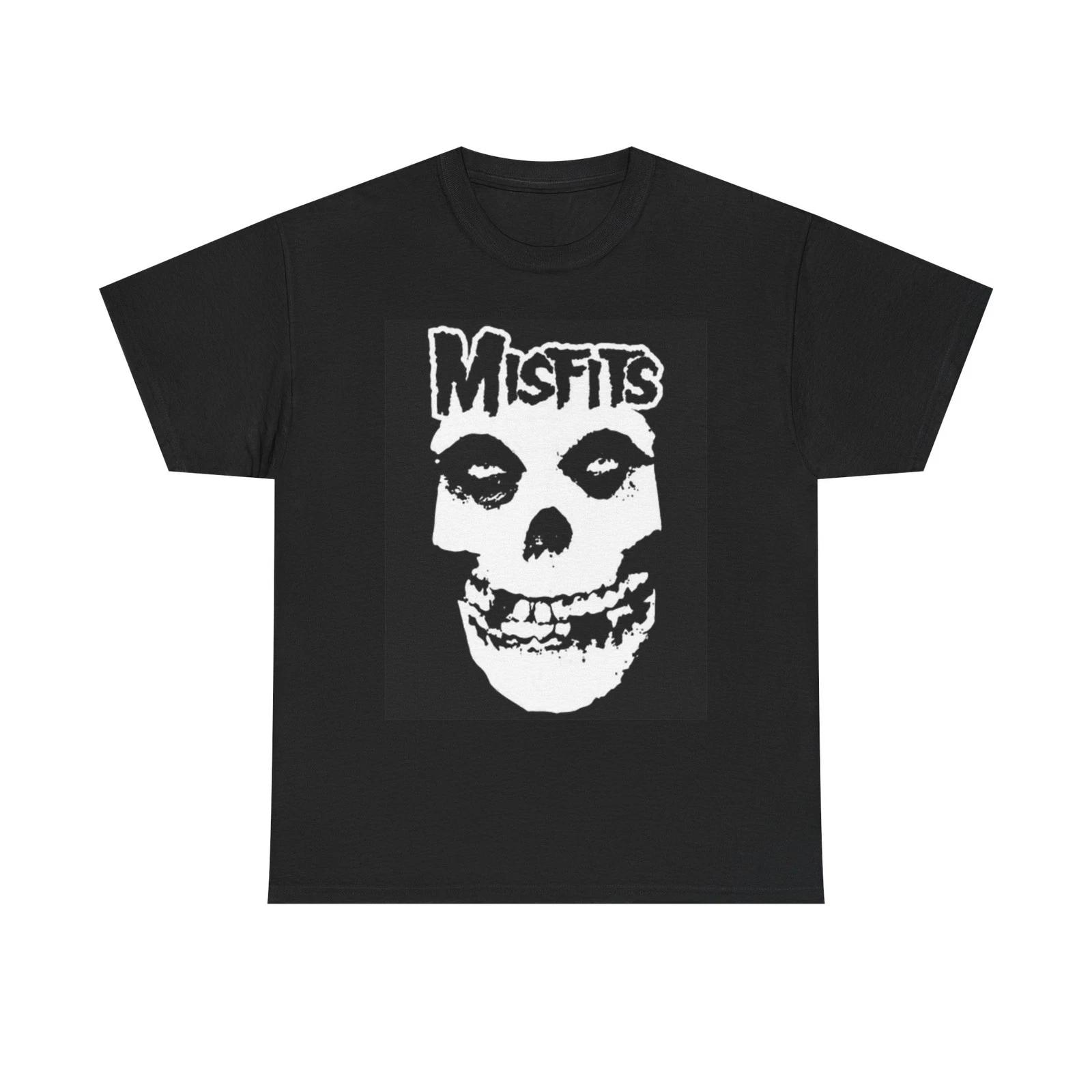 

Misfits Graphic T Shirt Vintage Rock Band Poster Merch Unisex Heavy Cotton Tee M