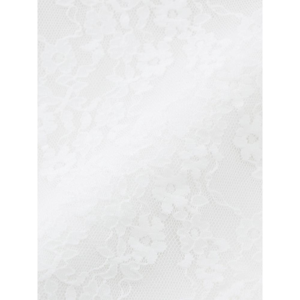 Gu By Uniqlo Bra Feel Cropped Lace T  Sleeveless 