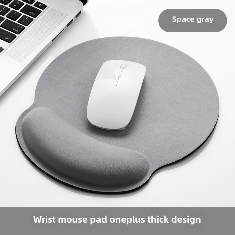 High-Value Silicone Memory Foam Wrist Pad - Non-Slip Cloud Girl Design for Office Mouse Use