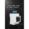 Din Rail AC Monitor 6IN1 110V 220V 380V 100A Voltage Current Power Factor Active KWH Electric Energy Frequency Meter VOLT AMP