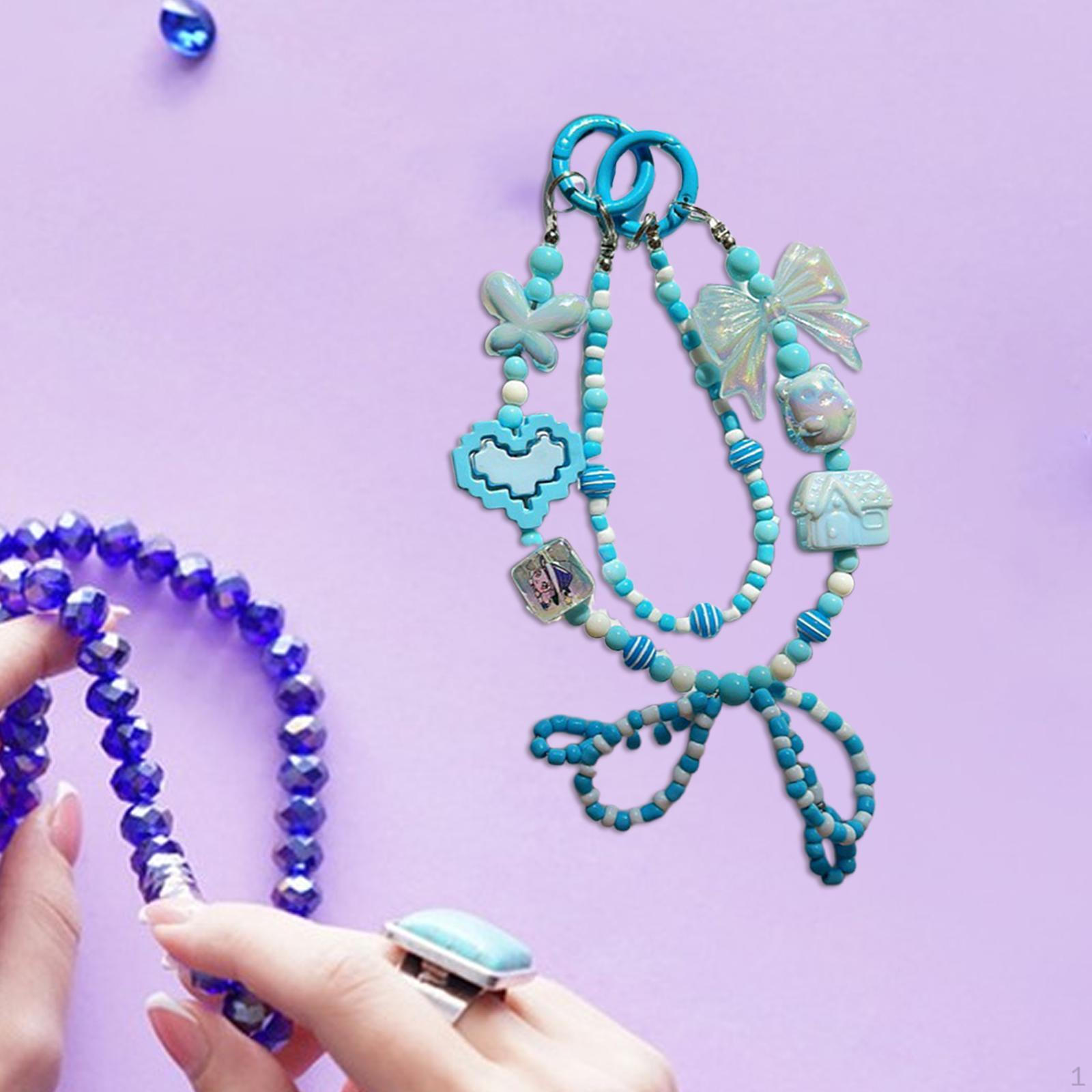 Брелок для ключей из бисера — фото 12