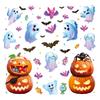 Halloween Glass Window Clings Set for Home Decor