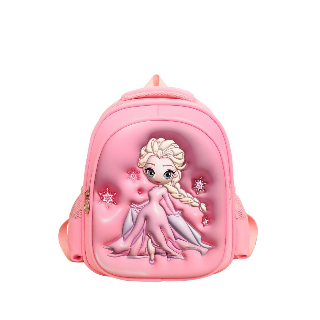 Kindergarten Boys And Girls Backpack Cartoon Animation Cute Children'S Backpack Medium And Large Class Hard Shell Schoolbag Tide