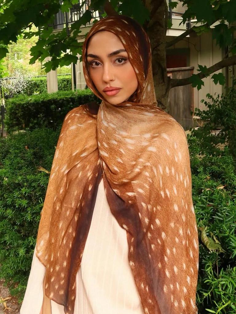 1 Stück Aquarelldruck Hijab Damen Böhmisch Weich Islam Ramadan Muslimische Hijabs Foulard Femme Schal Wickeltuch Kopftuch