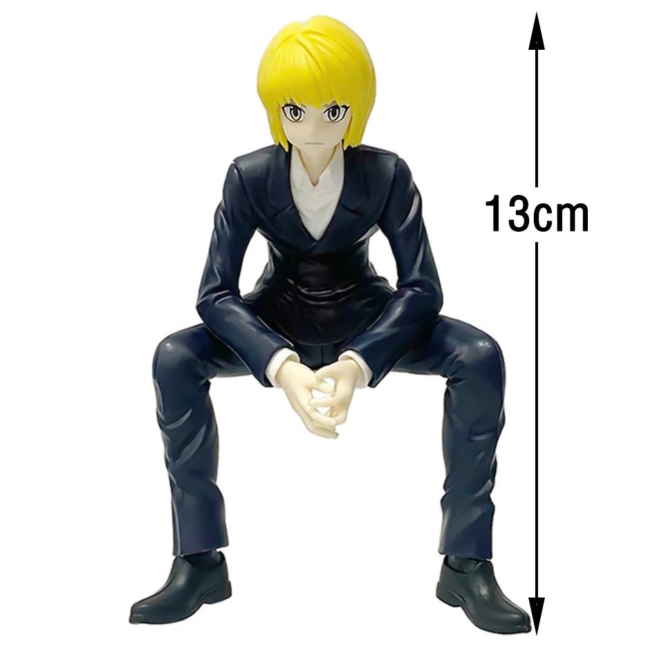 13cm Hunter×Hunter Anime Figure Phantom Troupe Hisoka Action Figure Noodle Stopper Room Decoration Noodle Stopper PVC Model Toys