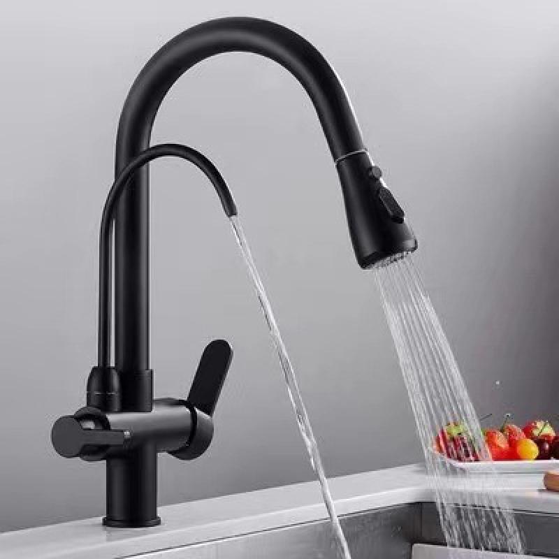 TLXT Pull-Out Purified Water Kitchen Faucet
