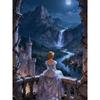 Disney Prinzessin Antike Nachtszene Kollektion 5D Diamantmalerei Voll mit Diamanten DIY Handgemalte Diamantmalerei Fantasie Dekoratives Malerei-Set
