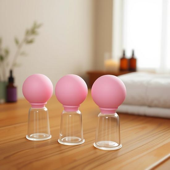 Beauty Jar Silicone Facial Cupping Massager for Home & Salon