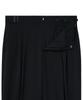 MUSINSA STANDARD Side Adjust Two-Tuck Wide Slacks [Black]
