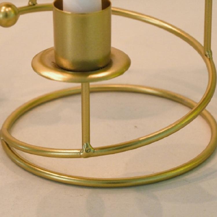 3 Head Nordic Metal Candle Holder Candlestick Stand HandMade Candle Holder Chamberstick Holder Candlelight