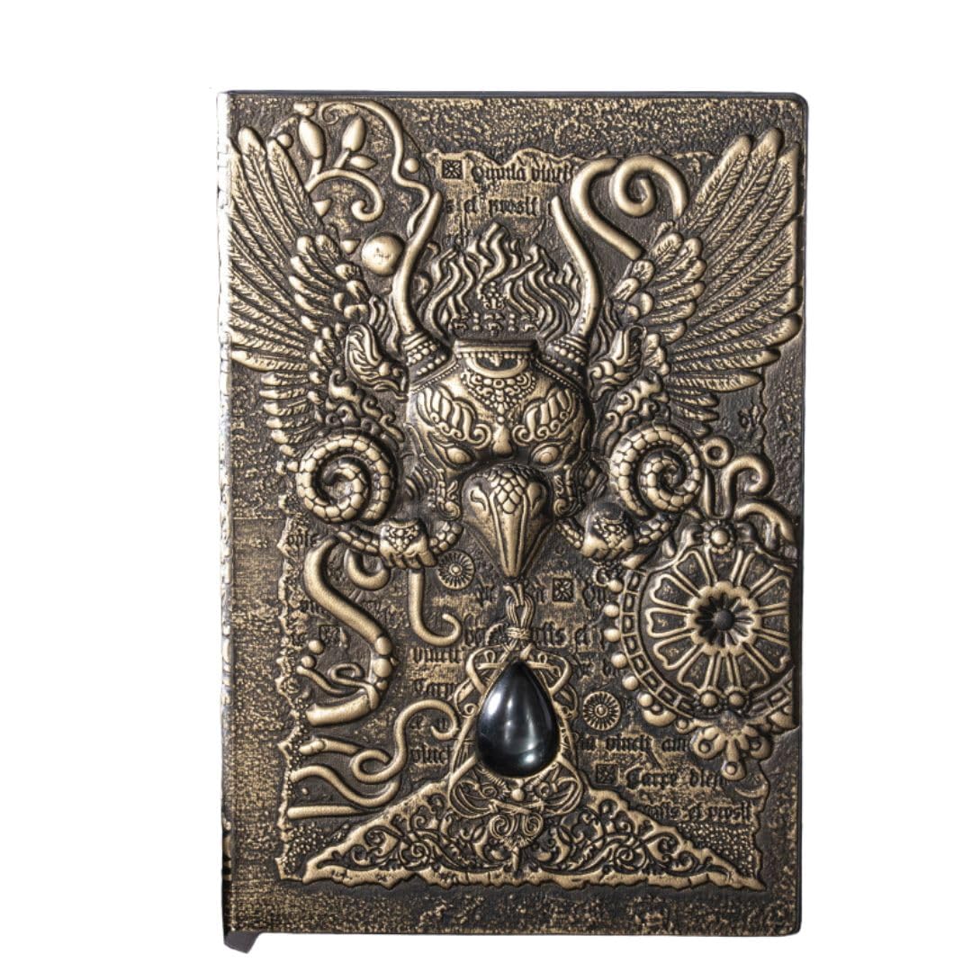 

из Magic Note Griffon Taiho Garuda Тисненый роскошный блокнот Антикварный секретный дневник [Magic Sedona] (бронза)