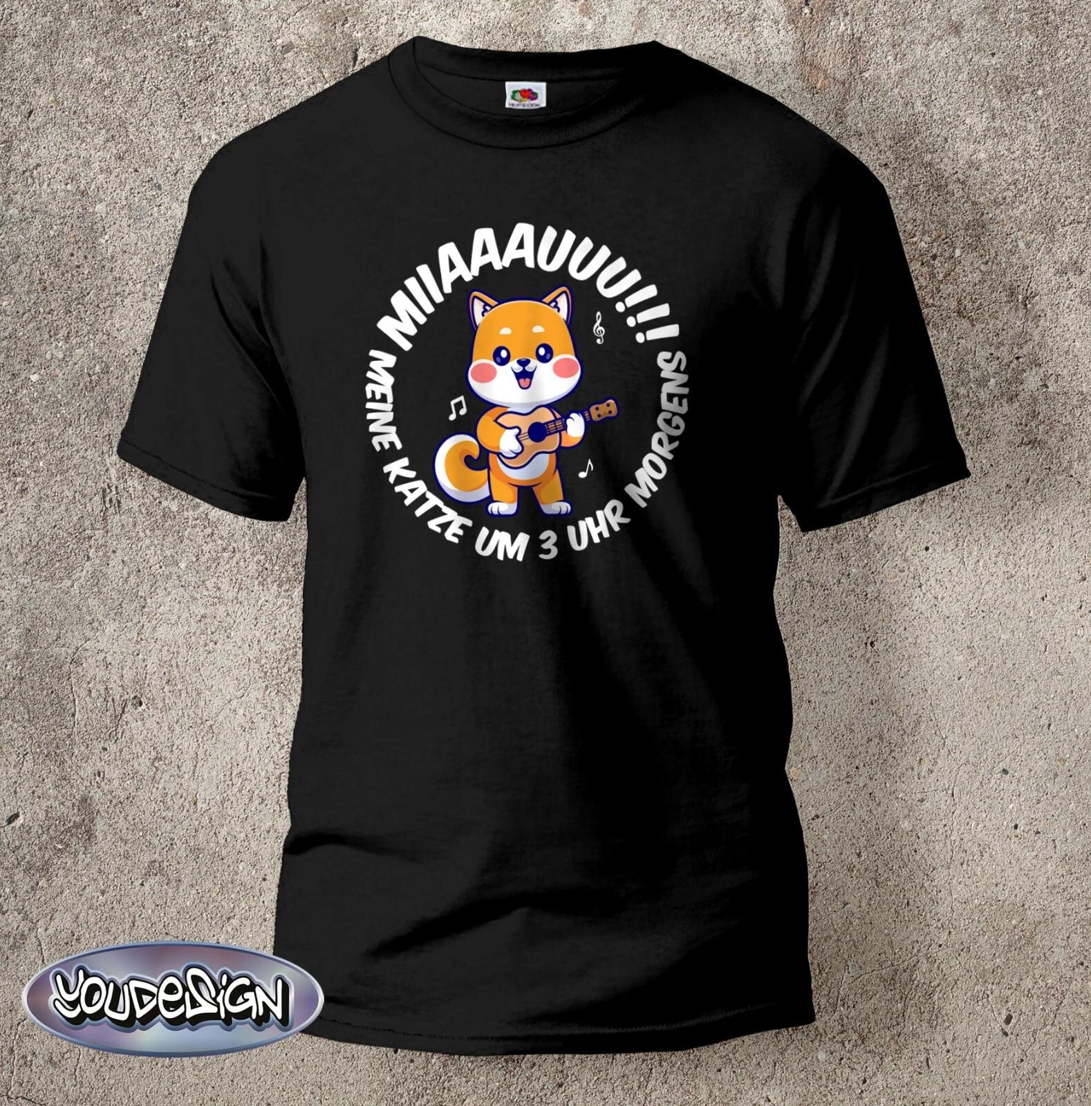 Meow Shirt Cats T-Shirt Cult Gift Cat Cat Man Woman S-5XL XXXXL
