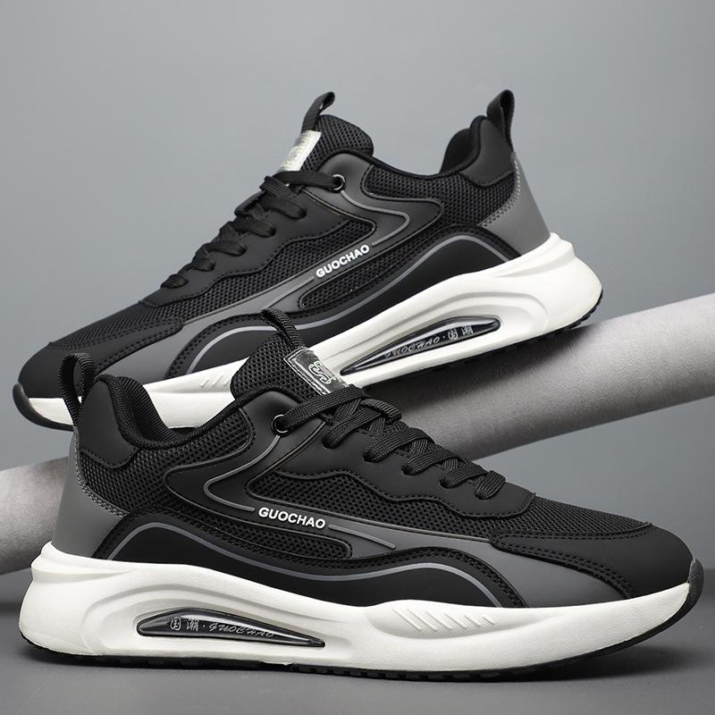 Men's shoes new outdoor sports shoes autumn breathable mesh shoes lightweight casual shoes shock-absorbing running shoes men