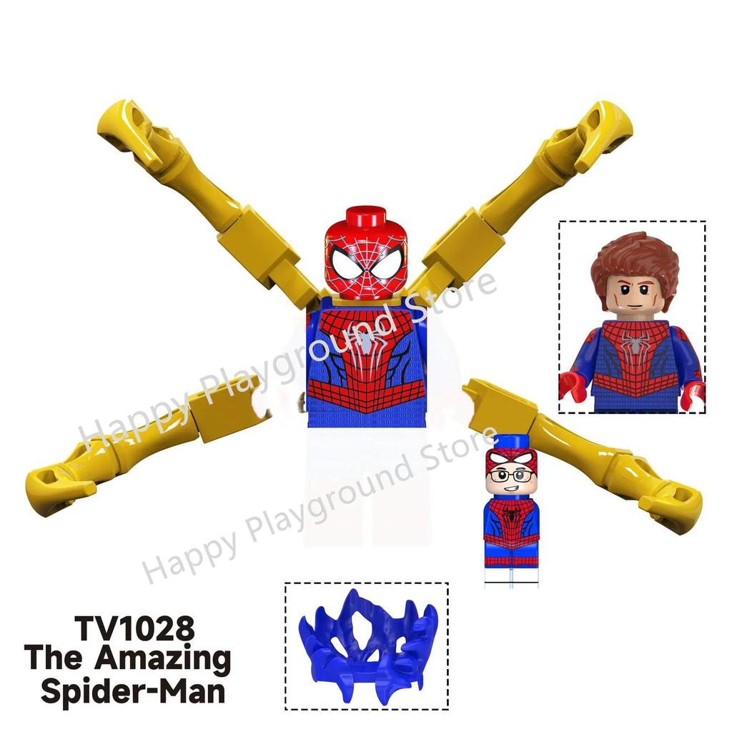 New Anime Super Cartoon TV Movies Heroes Bricks Toy Building Blocks for Kids Collect Toys Model Birthday Gifts