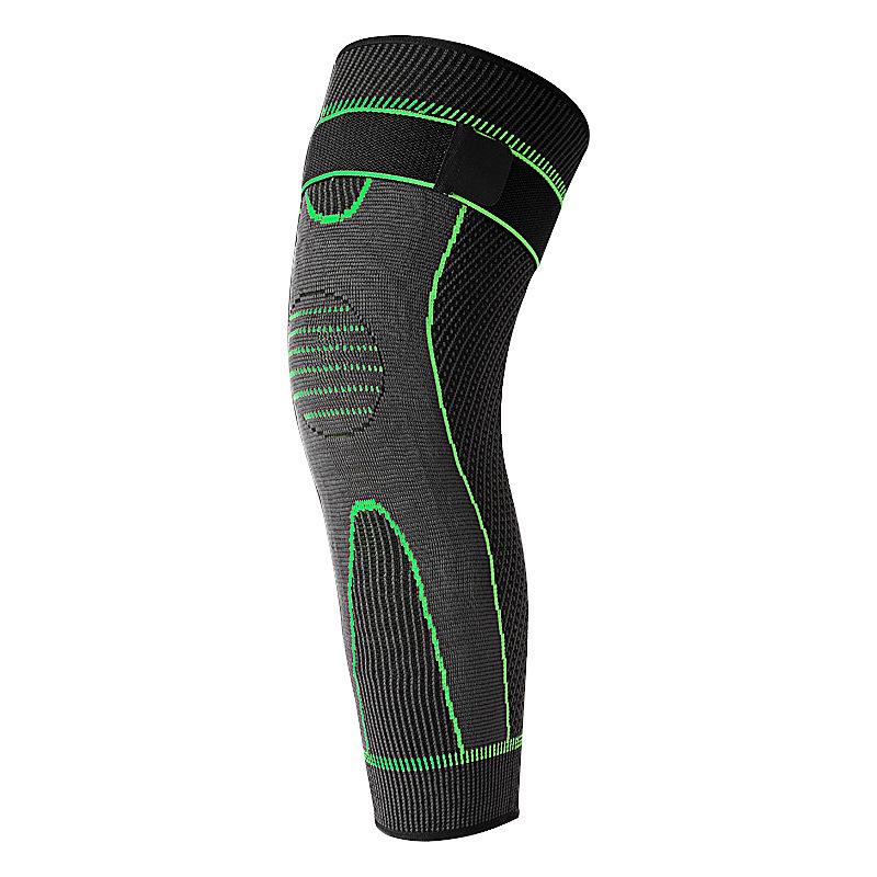Anti-Slip Compression Knee Pads with Extended Calf Protection for Men and Women - Ideal for Basketball, Running, Cycling, and Cold Seasons