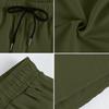 Men’s Lightweight Straight Leg Drawstring Athletic Pants Quick Dry Breathable Casual Trousers for Daily Sports and Commuting