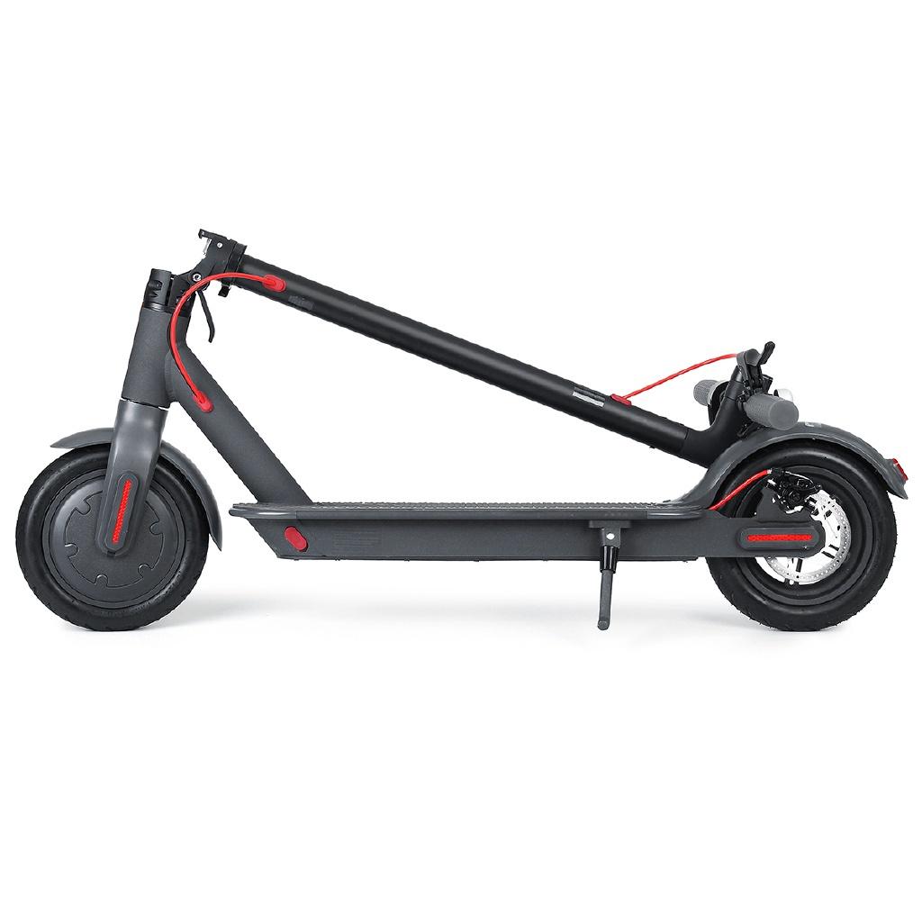 Trotineta Elétrica Dobrável para Adultos Bicicleta Elétrica 350W Preta Acessórios Trotinetes Bicicleta Elétrica