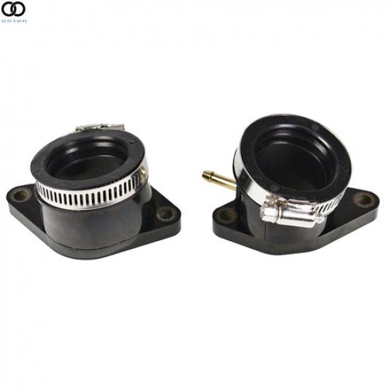 2pcs Carburetor Intake Manifold Boot L & R for 2001-2005 Yamaha Raptor 660 660R