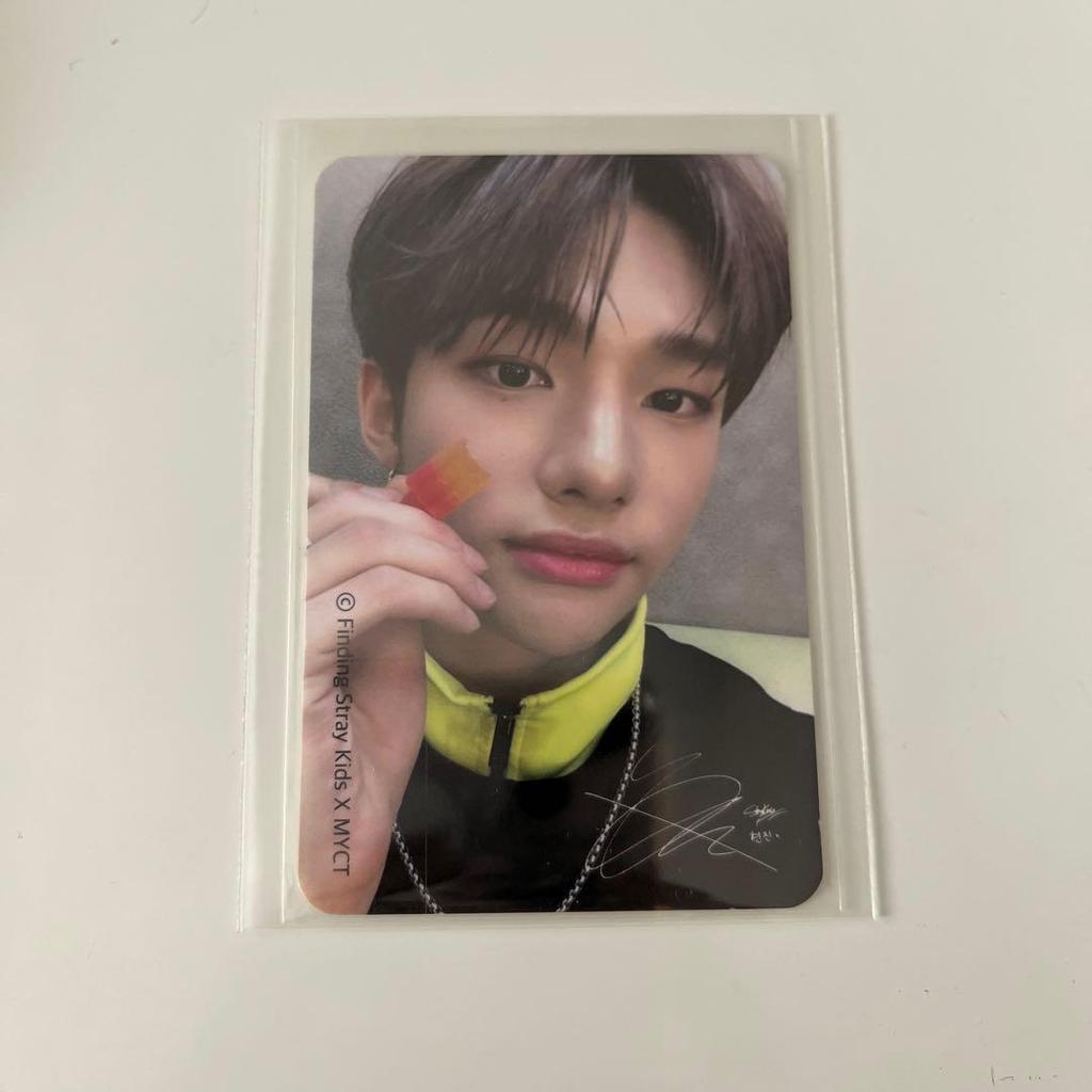 [USED] Straykids Hyunjin Trading Card Bonus Smartphone Case MYCT