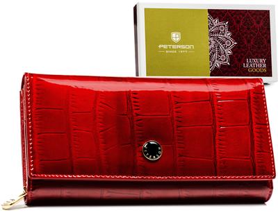 Women's Leather Wallet PTN 42106-CB-8720 Red