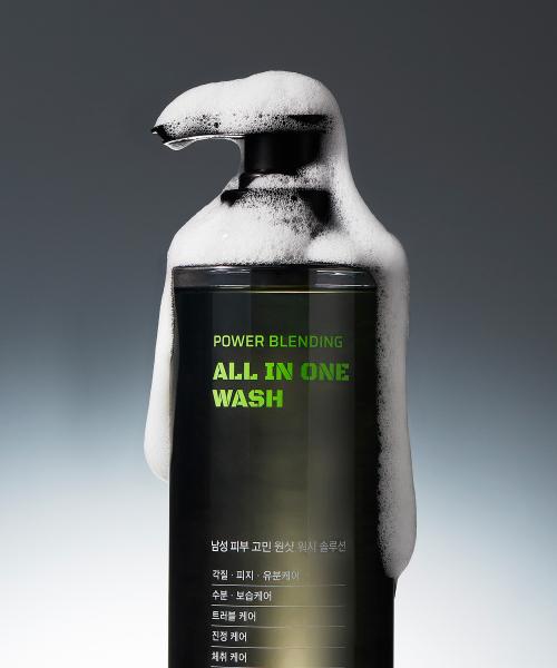 Ampoule:N Coreana For Men All-in-One Wash 500ml NONE