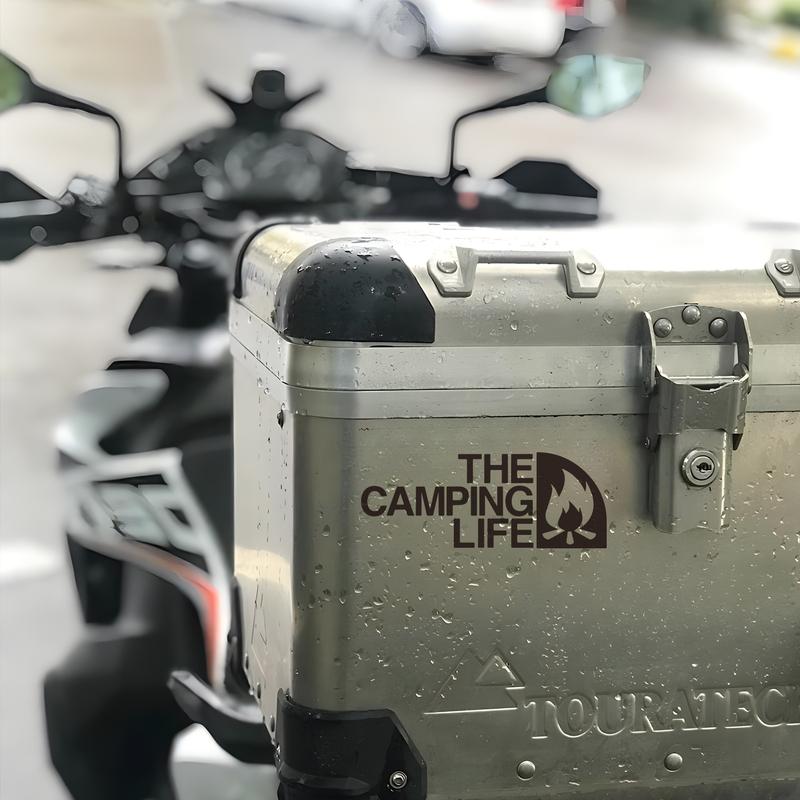 Lustige Camping-Enthusiasten-Aufkleber, geeignet für Autofenster, Wohnmobile im Freien, Geländewagen und Türen von Pick-up-Trucks, sehr cool!